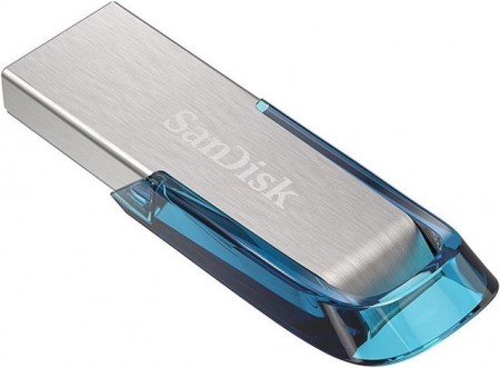  SanDisk 64GB Ultra Flair Tropical Blue SDCZ73-064G-G46B ( 26336 )