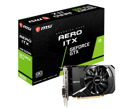 MSI GTX 1650 D6 AERO ITX 4GB DDR6