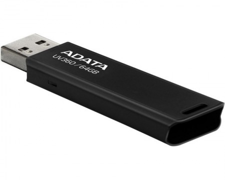 A-DATA 64GB 2.0 AUV360-64G-RBK crni