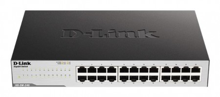 D-LINK switch neupravljivi GO-SW-24GE