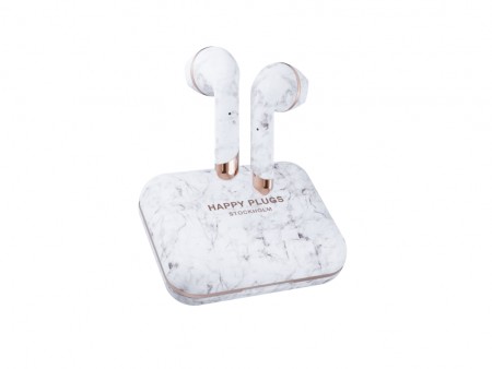 Happy Plugs Air 1 Plus Earbud White Marble 1654