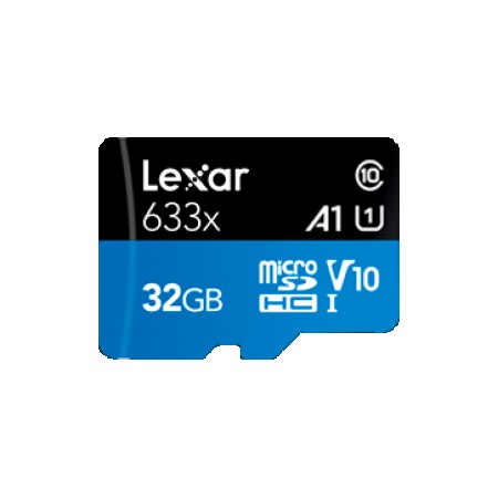 LEXAR 32GB 633x microSDHC UHS-I LSDMI32GBB633A