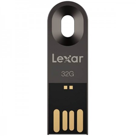 LEXAR 32GB JumpDrive M25 USB2.0 Titanium Gray LJDM025032G-BNQNG