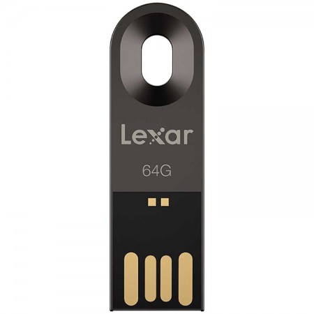 LEXAR 64GB JumpDrive M25 USB2.0 Titanium Gray LJDM025064G-BNQNG