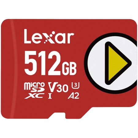 LEXAR 512GB PLAY microSDXC UHS-I LMSPLAY512G-BNNNG