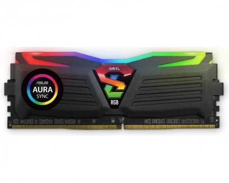 GEIL DIMM DDR4 16GB 2x8GB 3600MHz Super Luce RGB GALS416GB3600C18BDC