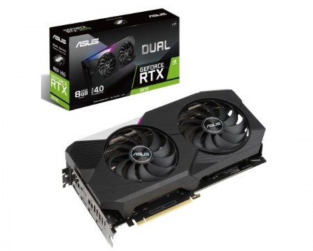 ASUS nVidia GeForce RTX 3070 8GB 256bit DUAL-RTX3070-8G-V2 LHR ( 27732 )