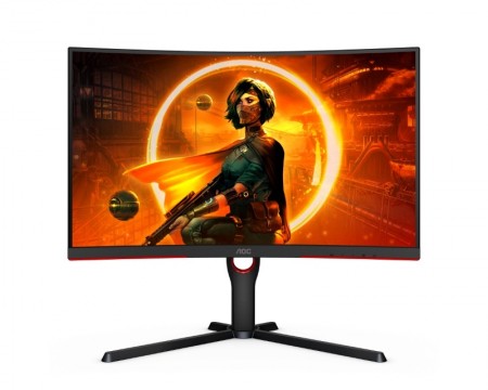 AOC 27'' C27G3U/BK WLED Gaming zakrivljeni