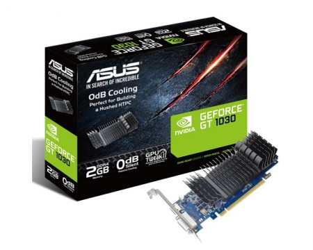 ASUS nVidia GeForce GT 1030 2GB 64bit GT1030-SL-2GD4-BRK