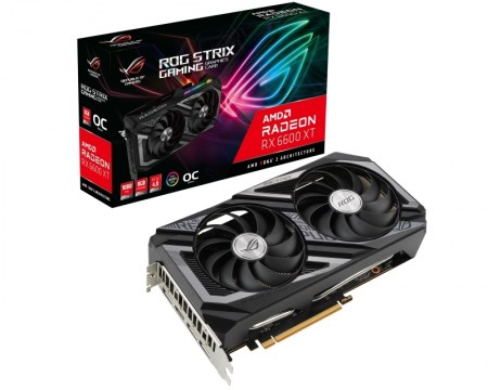 ASUS AMD Radeon RX 6600 XT 8GB ROG-STRIX-RX6600XT-O8G