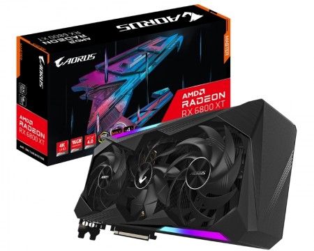 GIGABYTE AMD Radeon RX 6800 AORUS 16GB 256bit  GV-R68XTAORUS M-16GD