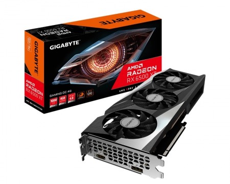 GIGABYTE Radeon RX 6500 XT GAMING OC 4GB 64bit GV-R65XTGAMING OC-4GD