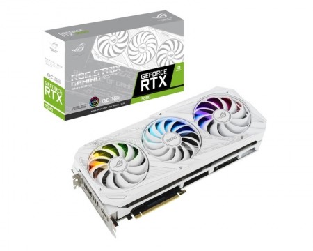 ASUS nVidia GeForce RTX 3090 24GB 384bit ROG-STRIX-RTX3090-24G-WHITE