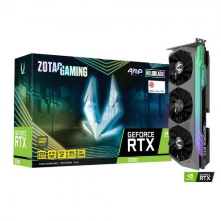 GeForce Zotac RTX 3080 AMP Holo LHR 12GB ZT-A30820F-10PLHR