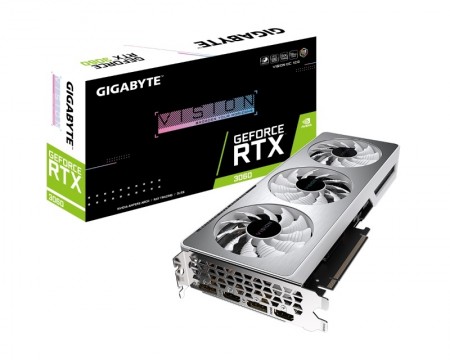 GIGABYTE nVidia GeForce RTX 3060 VISION OC 12GB 192bit GV-N3060VISION OC-12GD rev. 2.0 LHR