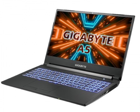 GIGABYTE A5 K1 15.6'' FHD 240Hz AMD Ryzen 7 5800HX  16GB 1TB SSD GeForce RTX 3060P 6GB Crni NOT19461