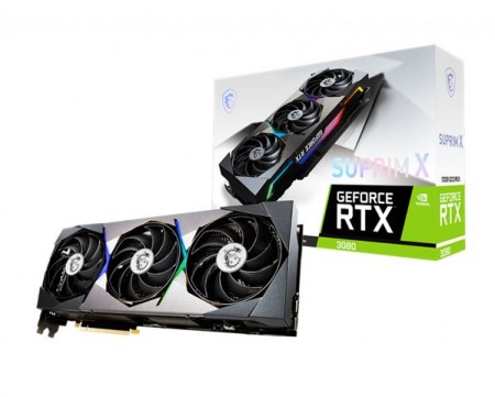 MSI RTX 3080 SUPRIM X 12G LHR