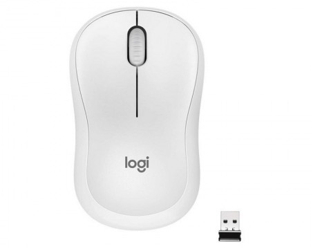 LOGITECH M220 Silent Wireless beli miš