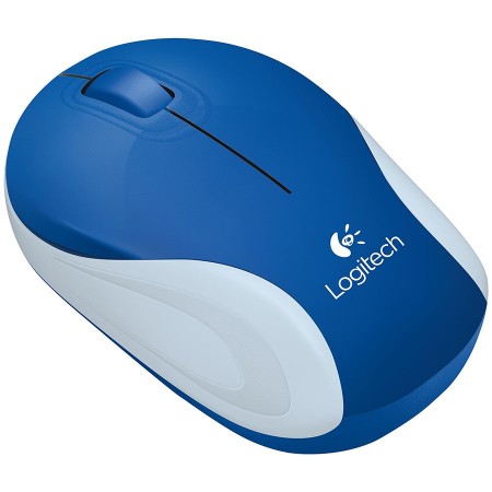 LOGITECH Wireless Mini Mouse M187 - EMEA - BLUE (910-002733)