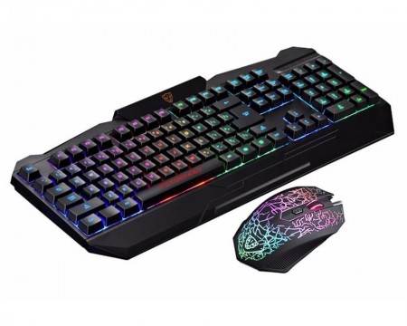 MOTOSPEED S69 crna tastatura + miš