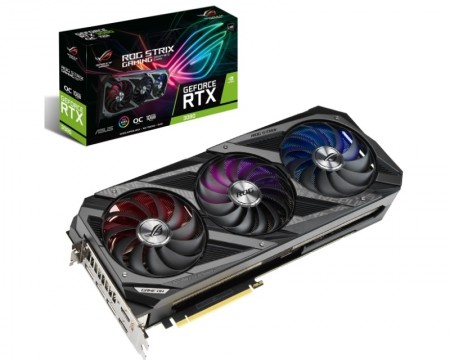 ASUS nVidia GeForce GTX 3080 10GB 320bit ROG-STRIX-RTX3080-O10G-V2-GAMING LHR