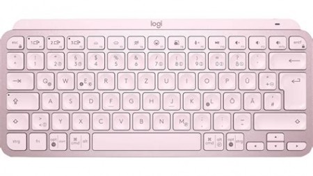 Logitech MX Keys Mini Wireless Illuminated Keyboard - Rose - US