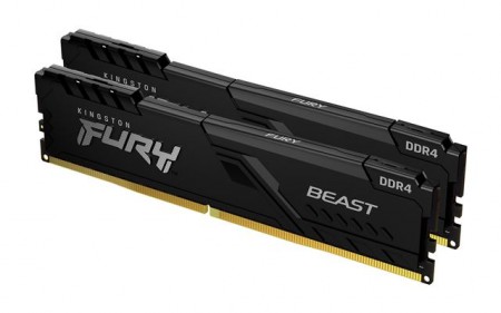 KINGSTON DDR4 16GB (2x8GB) 3200MHz FURY Beast KF432C16BBK2/16