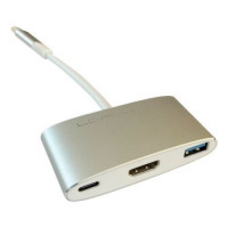 LC Power LC-HUB-C-MULTI-4 Type C, 1xHDMI DP