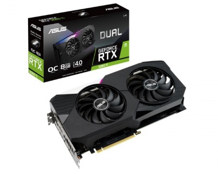 ASUS nVidia GeForce RTX 3060 Ti 8GB 256bit DUAL-RTX3060TI-O8G-V2 ( 27408 )