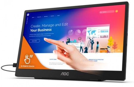 AOC 15.6'' 16T2 Portable  Type-C