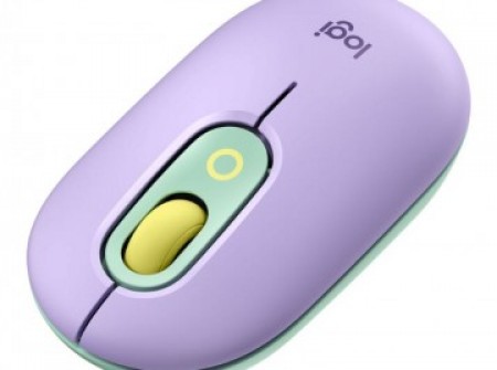 Logitech Pop Mouse with Emoji, Daydream Mint