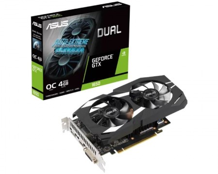 ASUS nVidia GeForce GTX 1650 4GB 128bit DUAL-GTX1650-O4GD6-P