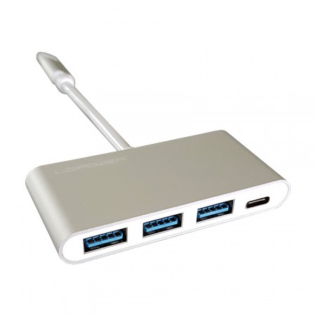 USB LC Power LC-HUB-C-PD-2 USB Type C HUB 3xUSB3.0 ,1x Type C-charging port ( 25433 )