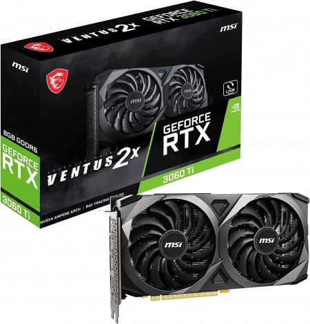 MSI GeForce RTX 3060Ti 8GB VENTUS 2X V1 LHR