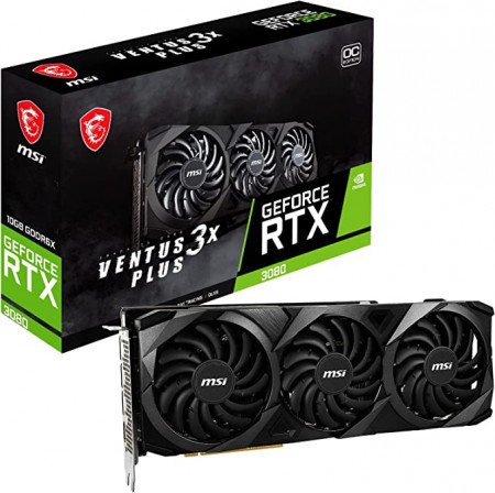 MSI nVidia GeForce RTX 3080 10GB 320bit RTX 3080 VENTUS 3X PLUS