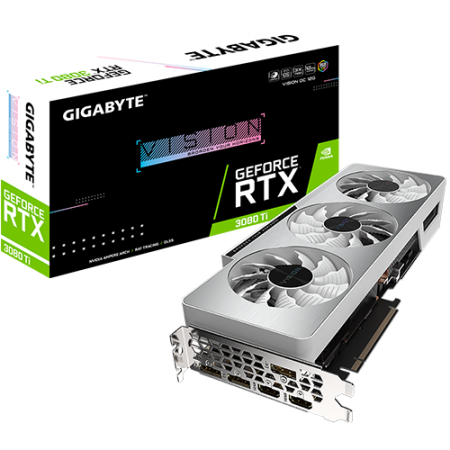 GIGABYTE nVidia GeForce RTX 3080 TI VISION OC 12GB 384bit GV-N308TVISION OC-12GD LHR