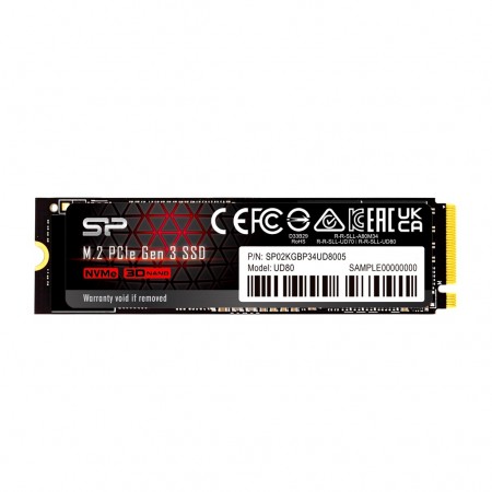 Silicon Power UD80 M.2 NVMe 500GB Gen 3x4 SP500GBP34UD8005 