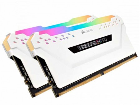 CORSAIR Vengeance RGB PRO C16 CMW32GX4M2E3200C16W 32GB (2x16GB) DIMM DDR4 3200MHz bela