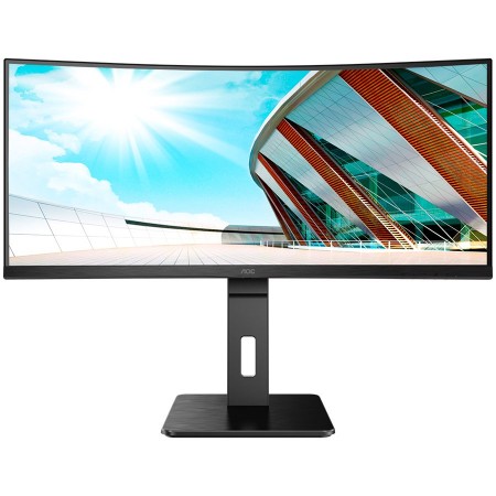 AOC CU34P2A 34'' Black VA, 21:9, 3440x1440