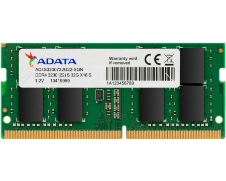 32GB A-DATA SODIMM DDR4 3200Mhz AD4S320032G22-SGN