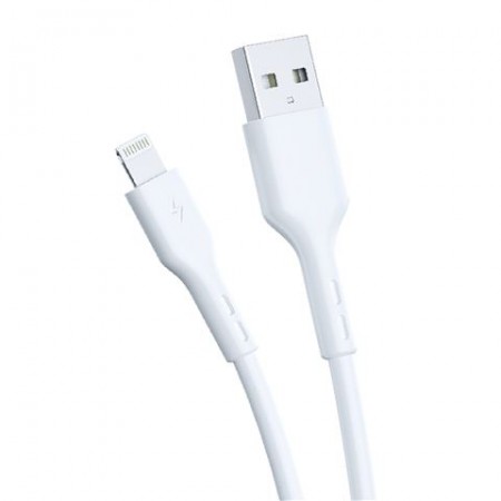 MS CABLE 3A USB-A 3.0 > LIGHTNING, 2m, beli