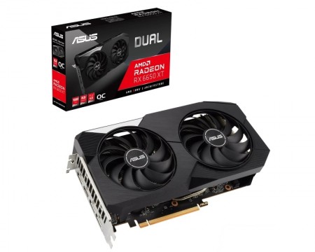 ASUS AMD Radeon RX 6650 XT 8GB DUAL-RX6650XT-O8G