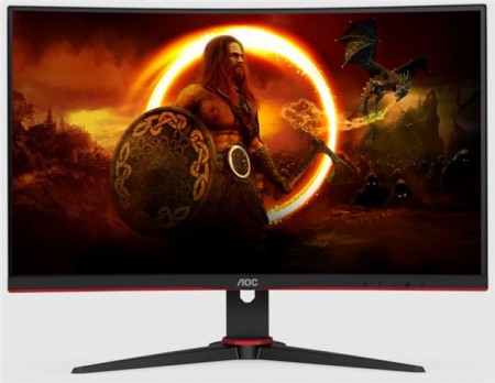 27 AOC C27G2AEBK Gaming Curved VA FHD 1ms 165Hz