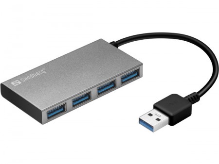 USB HUB 4 port Sandberg Pocket USB 3.0 133-88