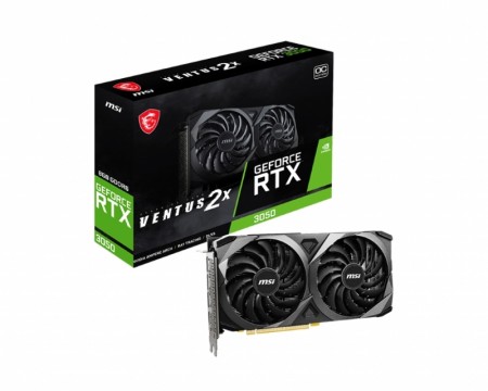 MSI nVidia GeForce RTX 3050 8GB 128bit RTX 3050 VENTUS 2X 8G OC