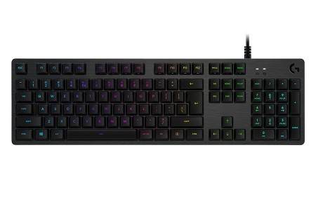 Logitech G512 LIGHTSYNC RGB Mechanical Gaming Keyboard with GX Red Switches