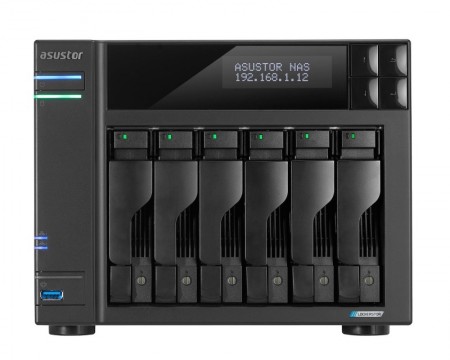 ASUSTOR NAS Storage Server LOCKERSTOR 6 Gen2 AS6706T