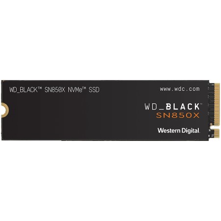 WD Black SN850X 1TB M.2 2280 PCIe Gen4 x4 NVMe WDS100T2X0E