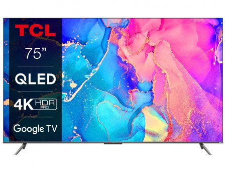 TCL 75C635 QLED 75'' 4K HDR 60Hz GoogleTV 75C635