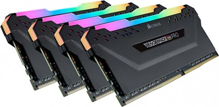 64GB CORSAIR Vengeance (4x16GB) DDR4 3600MHz CMW64GX4M4D3600C18